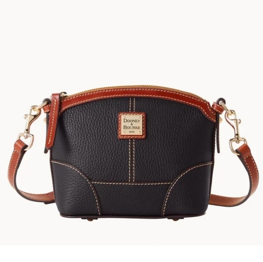 Dooney & Bourke Mini Domed Pebble Grain Leather Crossbody Bag